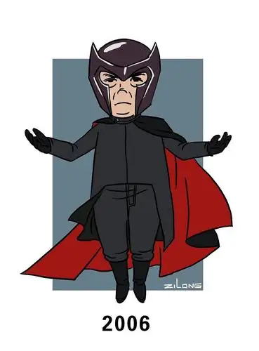 x战警 万磁王|插画|插画习作|口袋里的小壁虎 - 原创作品 - 站酷