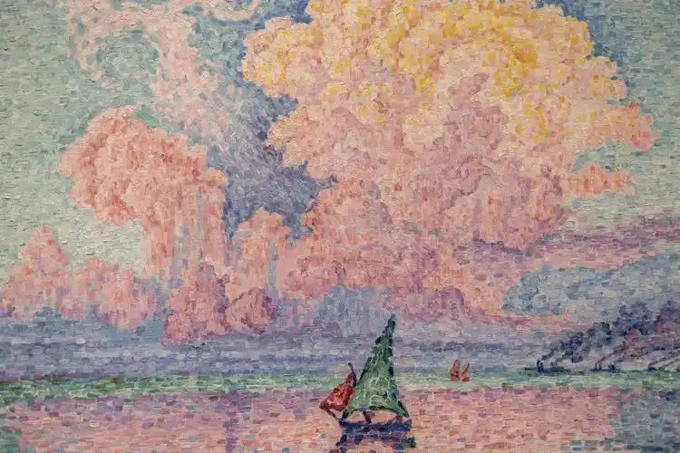 大师作品分享法国新印象派点彩派画家保罗西涅克与他的风景画