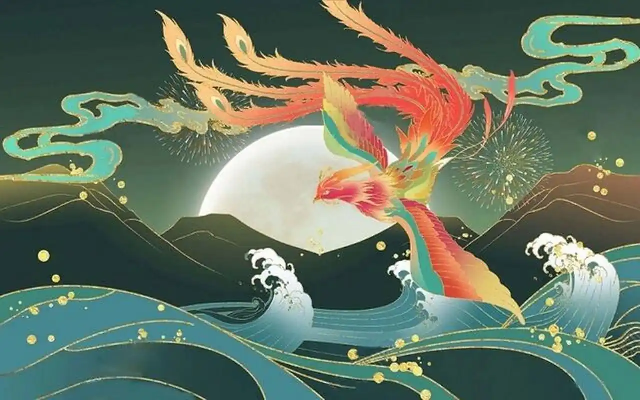 素材分享|国潮凤凰 哈喽~一大波国潮凤凰正在向你飞来~快快收好啦 "