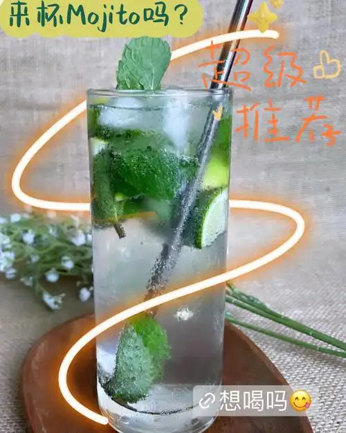 最美最便宜最好喝的饮料mojito无酒精鸡尾