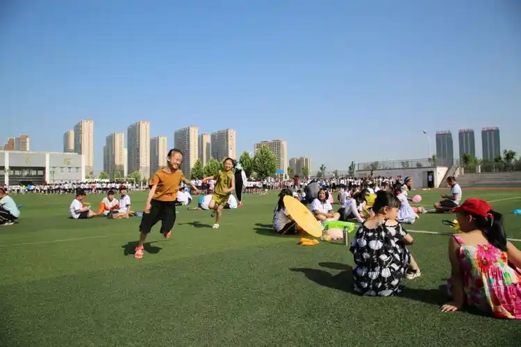 欢乐满校园,千泉小学举行庆"六一"游园活动