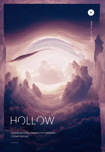 3d立体图案海报