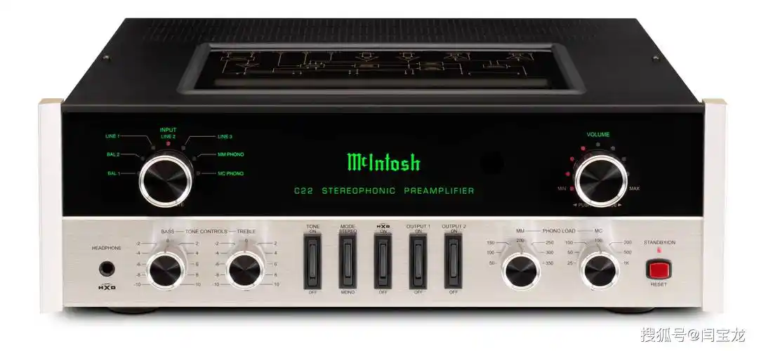 西安宝丽昌分享美国mcintosh麦景图c22前级功放是一款备受赞誉的高端