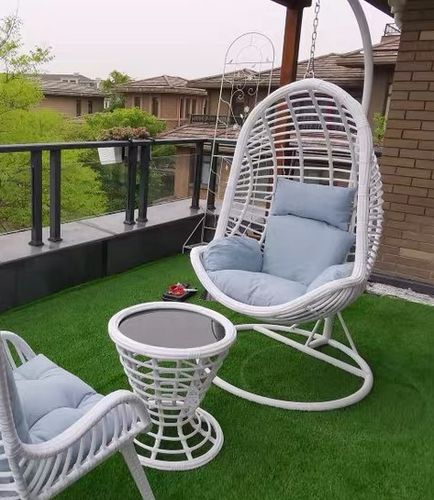 吊椅户外秋千吊篮藤椅家用休闲懒人室内阳台鸟巢椅吊床摇篮椅摇椅