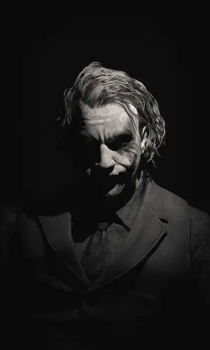 希斯·莱杰 小丑|三维|人物/生物|在路上的胡某某 - 原创作品 - 站酷