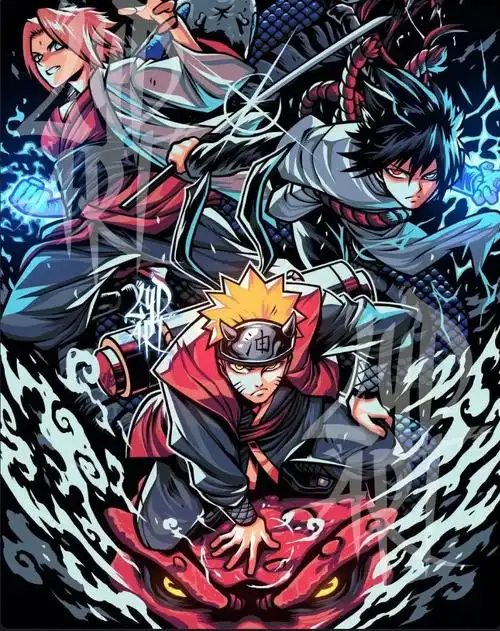 壁纸分享火影忍者超燃画风