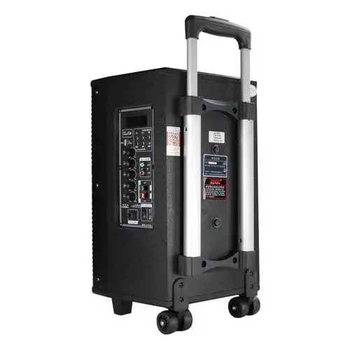 红日qx0833大功率8寸低音广场舞音响家用户外直播拉杆广场音箱