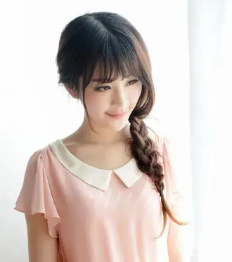 费玄低马尾怎么扎好看步骤图解法不显老的低马尾扎