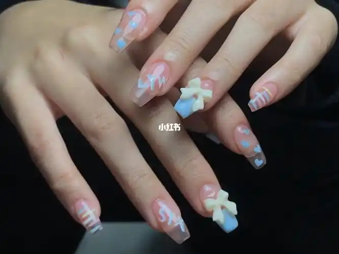 14岁妹妹的寒假美甲