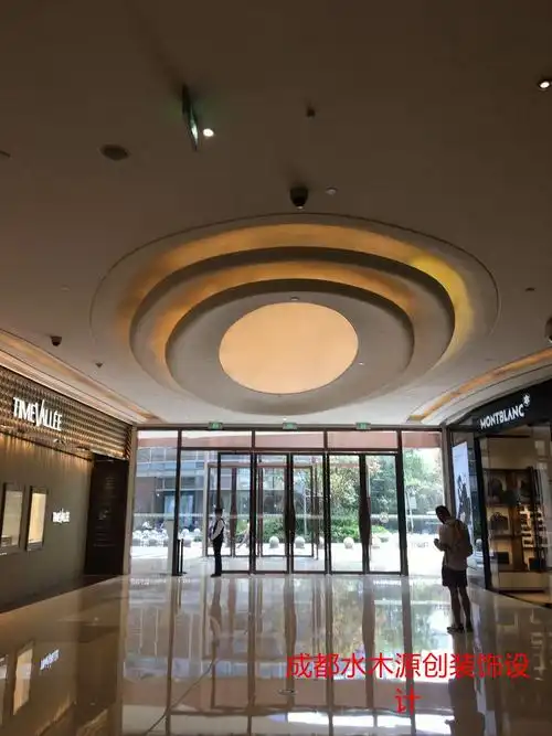 银泰城商场入口设计