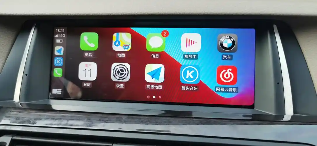 延续生命力,十年宝马5系升级触摸屏carplay互联