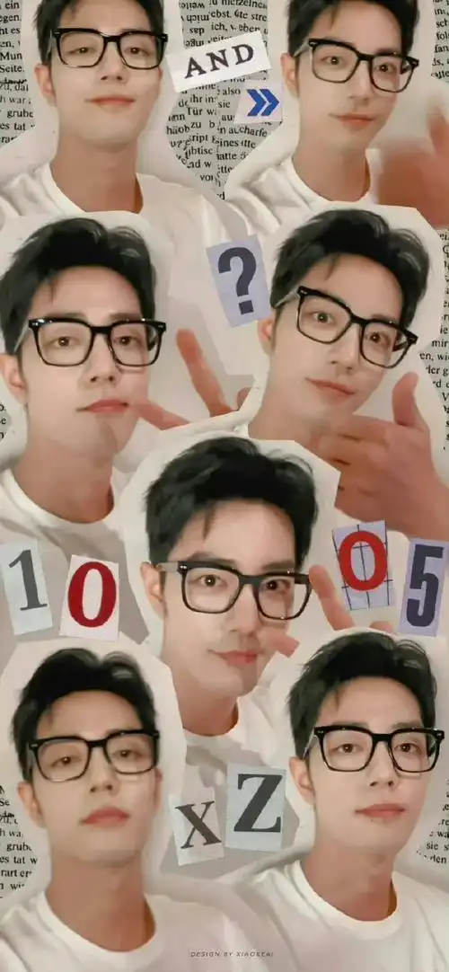 肖战超话#肖战壁纸无水印#又去偷了点拼接壁纸拿来做微信聊天背景图