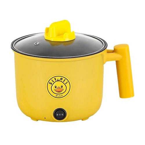 多功能小电锅电煮锅宿舍煎炒煮唰电热锅网红同款家用小电饭煲迷你