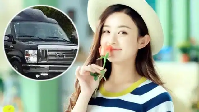 范冰冰周冬雨都开豪车出门 唯独赵丽颖开这车出门