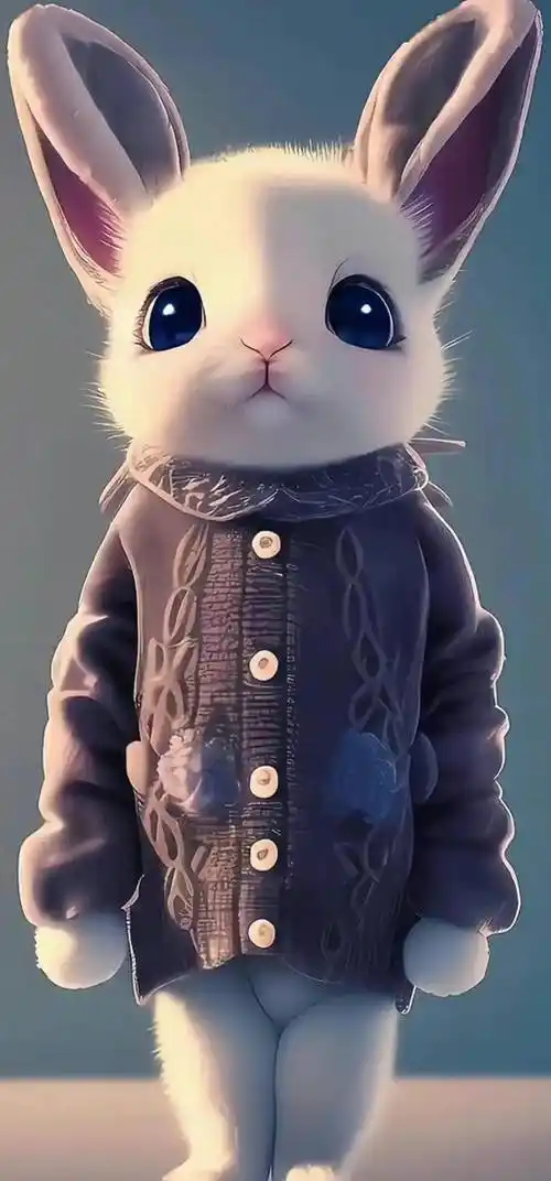 壁纸| 呆萌动漫兔子壁纸