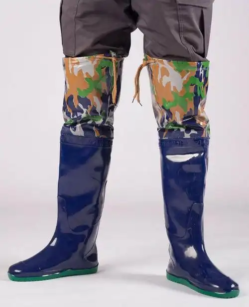 80公分半身过膝雨鞋超高加长涉水防水雨鞋