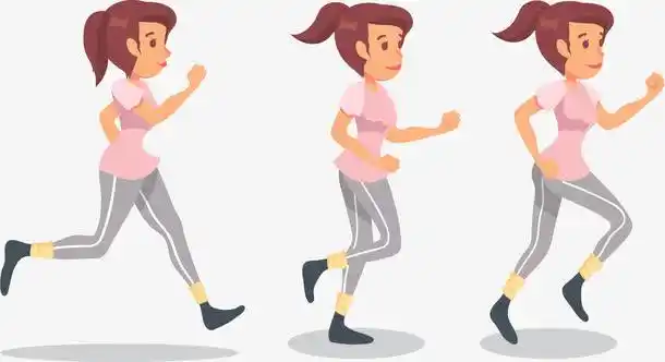 关键词 : 矢量素材,动作分解,跑步的女人,瘦身,保持身材,矢量[声明]