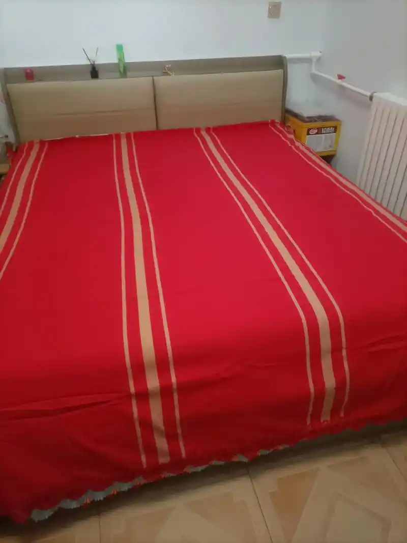 纯棉手工老粗布床单 #面料柔软舒适 #欢迎新老客户的光临  - 抖音