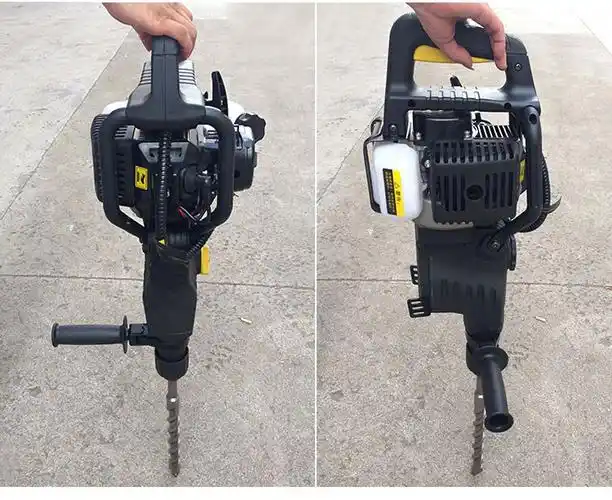 澜墨多功能汽油动力冲击锤汽油镐汽油锤两用汽油破碎镐钻坑电镐钻机
