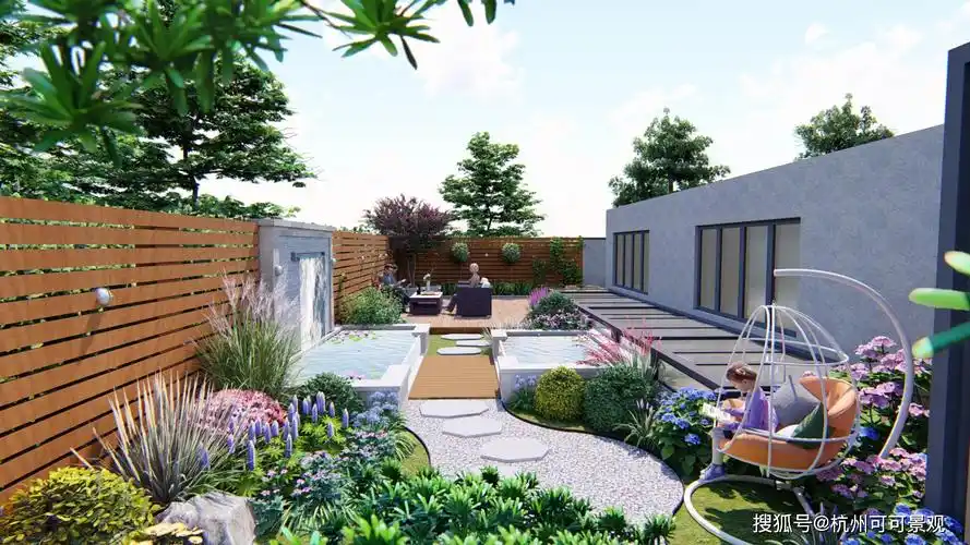 杭州庭院设计:现代简约风庭院案例赏析,来看看吧,总有一款你会喜欢!