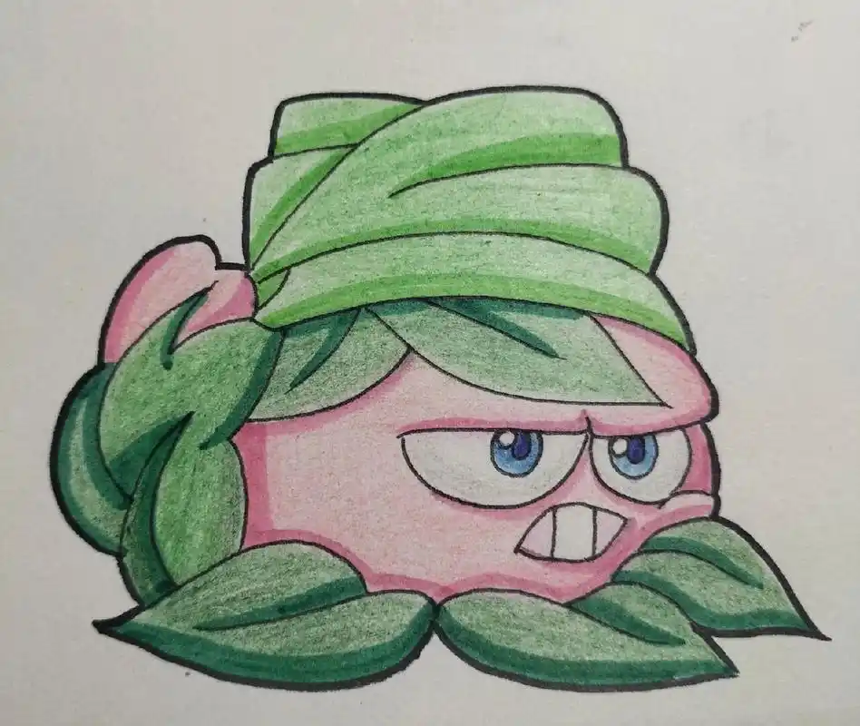 植物大战僵尸绘画简笔画