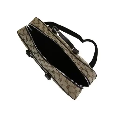 gucci古驰男包男士gucci奢侈品双g印花单肩斜挎包手提包