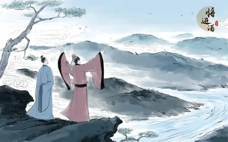 【将进酒bar】李白和杜甫,青天里太阳和月亮走碰了头