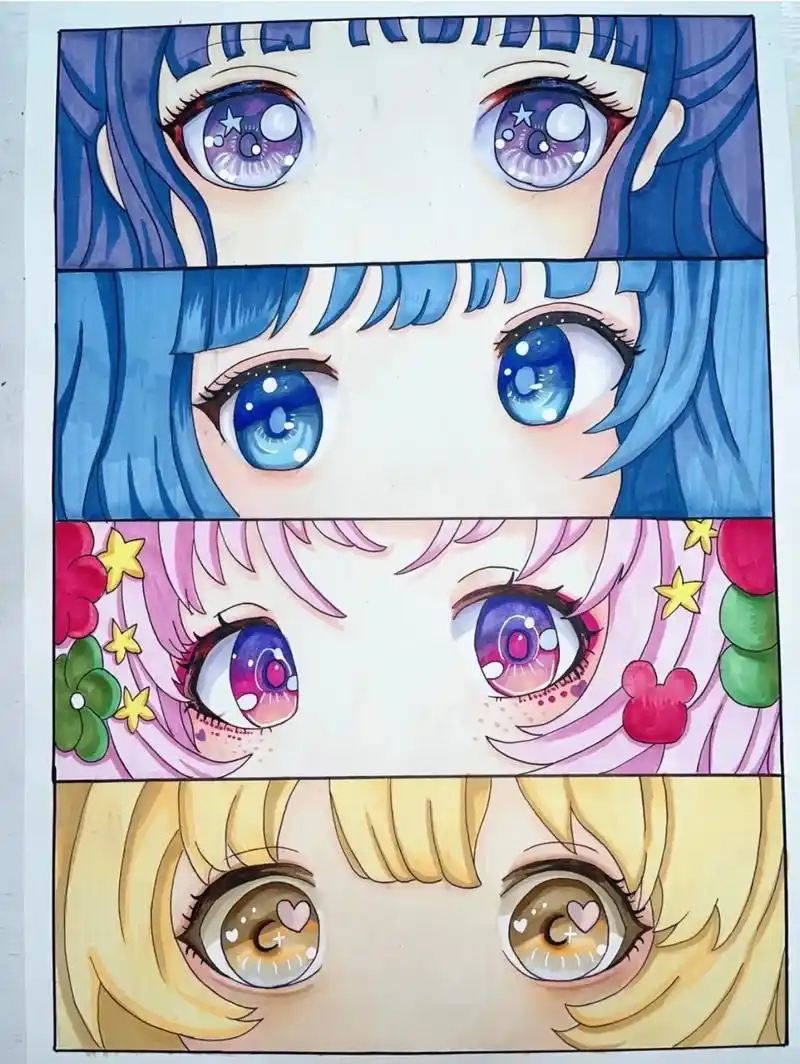 动漫眼睛绘画#画眼睛 #动漫眼睛 #动漫眼睛教 - 抖音