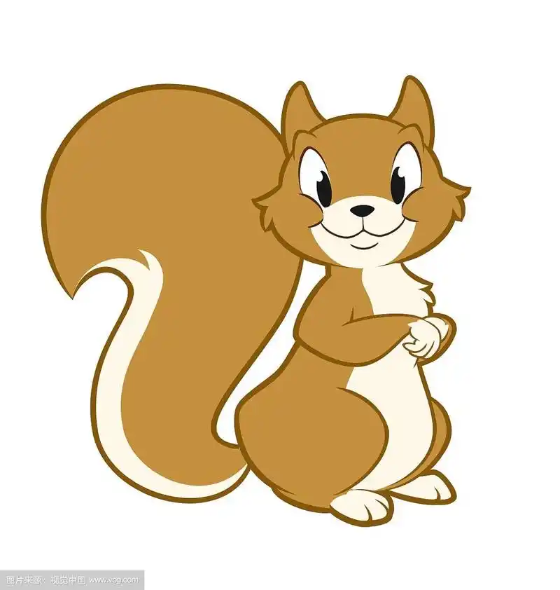 卡通松鼠