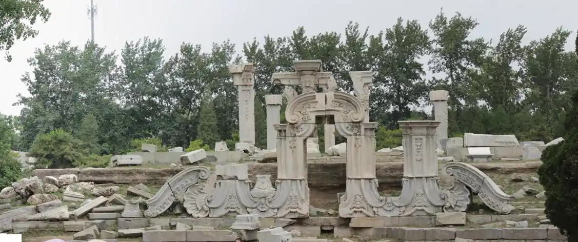 去圆明园试怕小全景,也算是交张作业