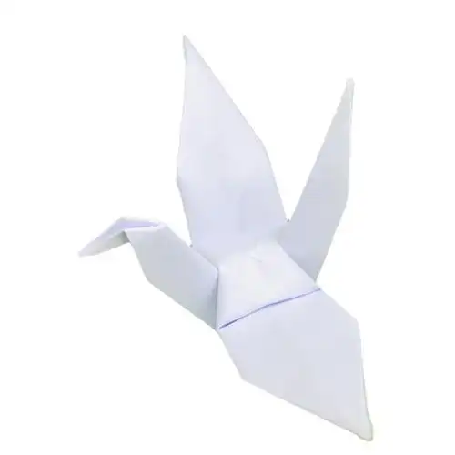 100只白色千纸鹤成品厂家批发纸鹤串礼品520七夕情人节礼物装饰