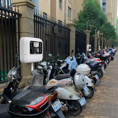 充电电站户外防雨小区出租房电瓶车20路共享电动车充电桩