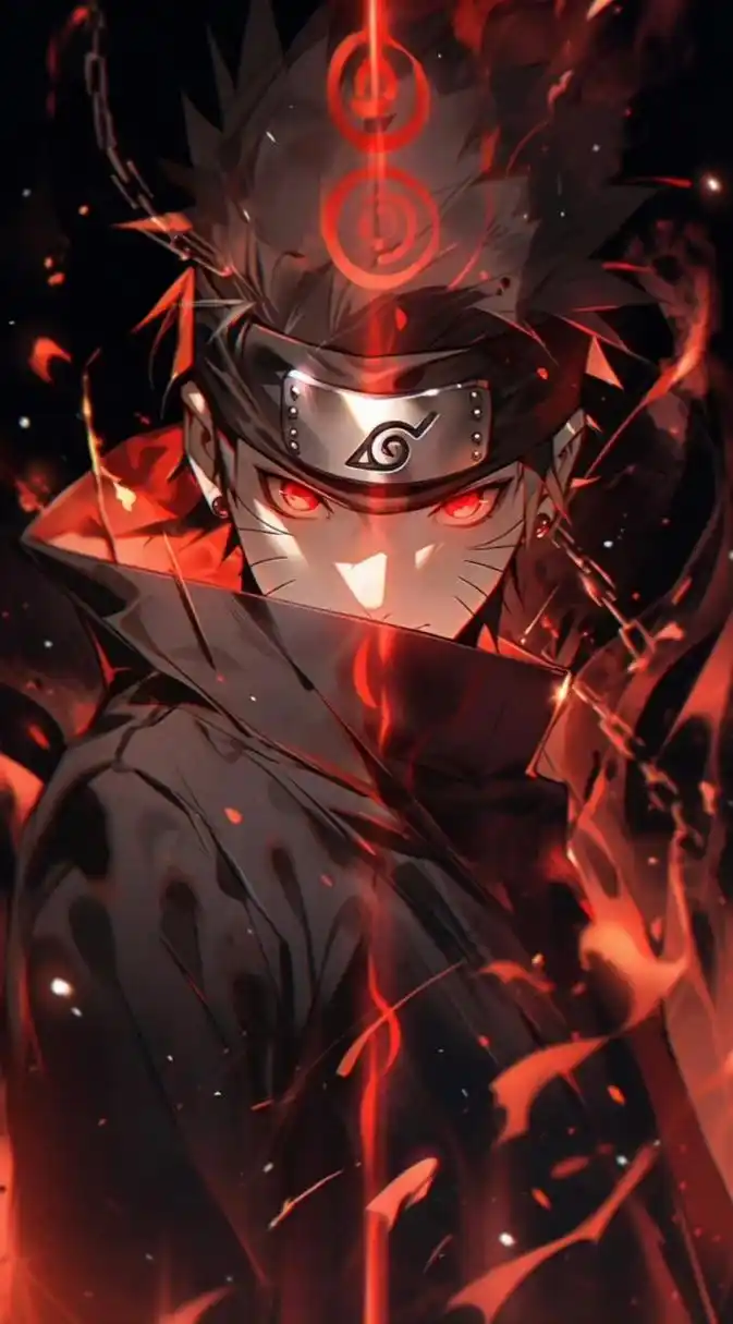 火影忍者# 暗黑化鸣人高清壁纸