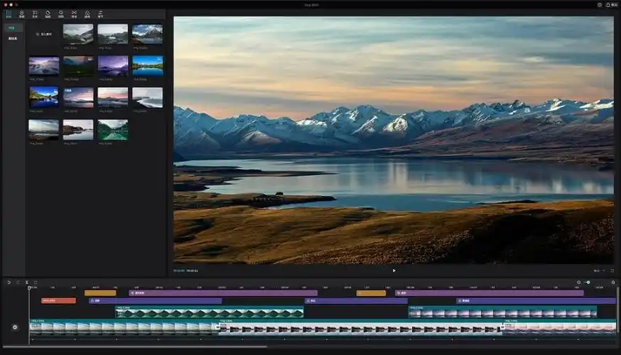 剪映亮点在于 简单易上手,语音识别自动打轴字幕,一步到位的素材模板