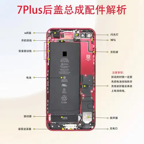 京选好货适用于苹果七代手机更换原装拆机后壳iphone8中框i8p玻璃7