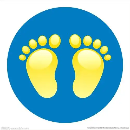 卡通脚丫图片