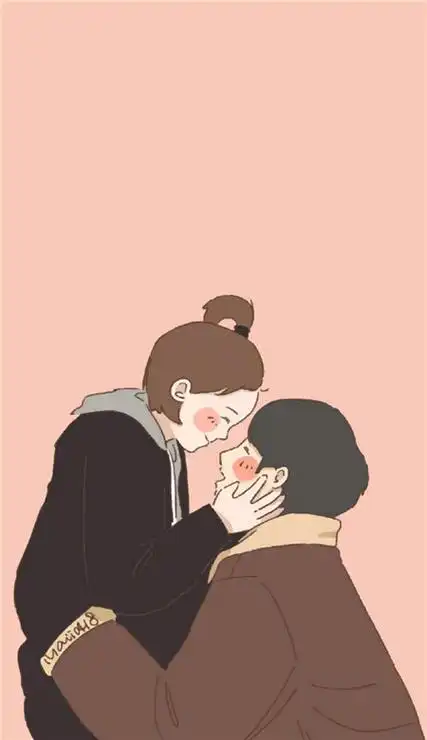 2021情侣同框插画壁纸精选合集 最稳定的关系就是没关系_8