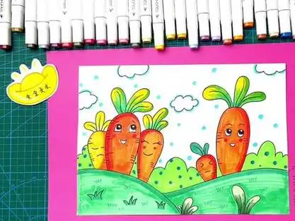 二年级科画画,绘画_一二年级优秀科幻画_小学二年级科幻画简单 - 抖音