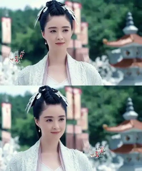 花千骨 夏紫薰 蒋欣 图源:美人犹似画中仙