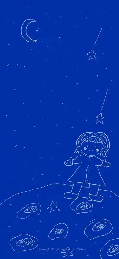 手机壁纸克莱因蓝壁纸格子图案简笔画蓝色风景简笔画第2页蓝色清新简