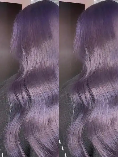 紫灰色出门被问疯了显白发色