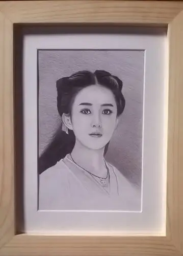 素描花千骨|纯艺术|绘画|兰秋烈 - 原创作品 - 站酷 (zcool)