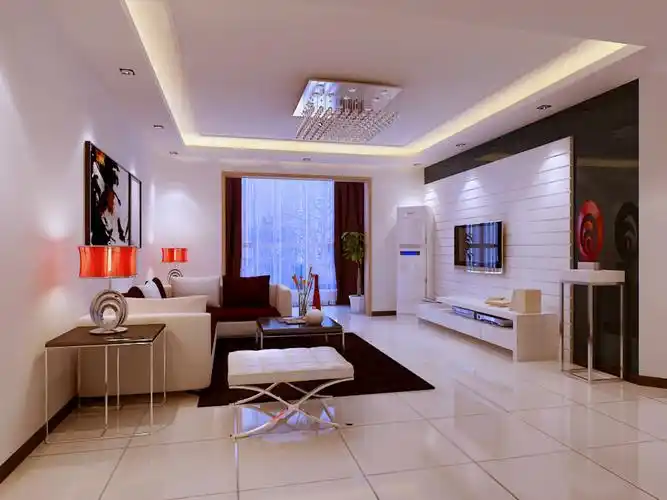 现代风格三室二厅装修设计效果图