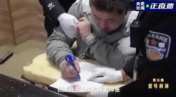 孙小果被执行死刑前画面首次曝光两眼含泪被警员搀扶带走