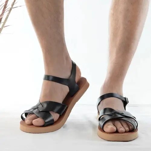 泡沫凉鞋男士轻便老式复古夏季软底沙滩8090沙滩鞋