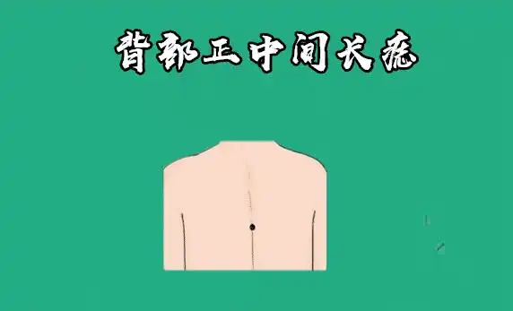 背部正中间长痣