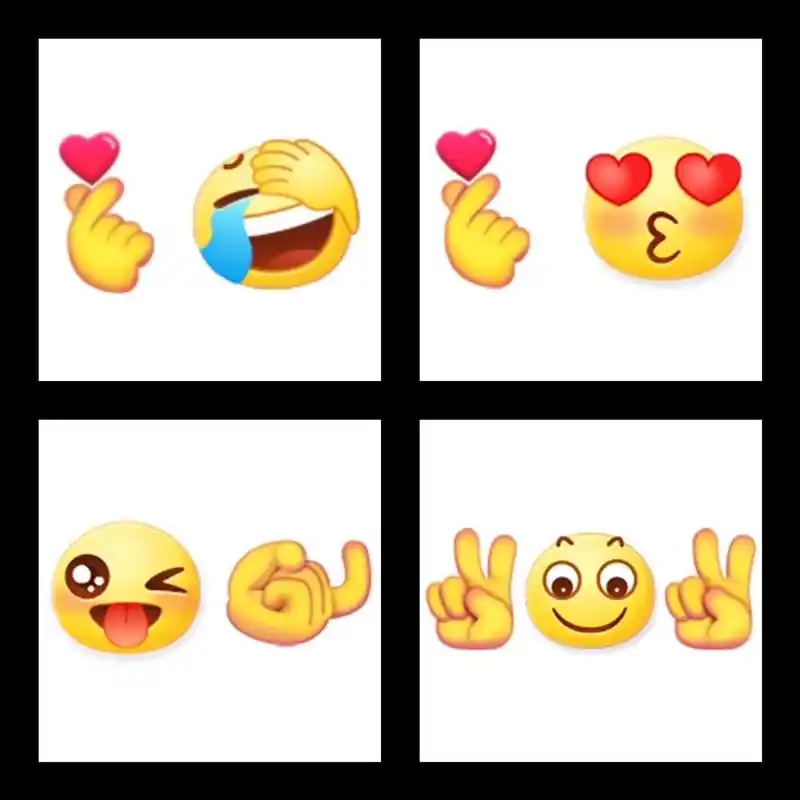 往上指的手势表情包 - 抖音