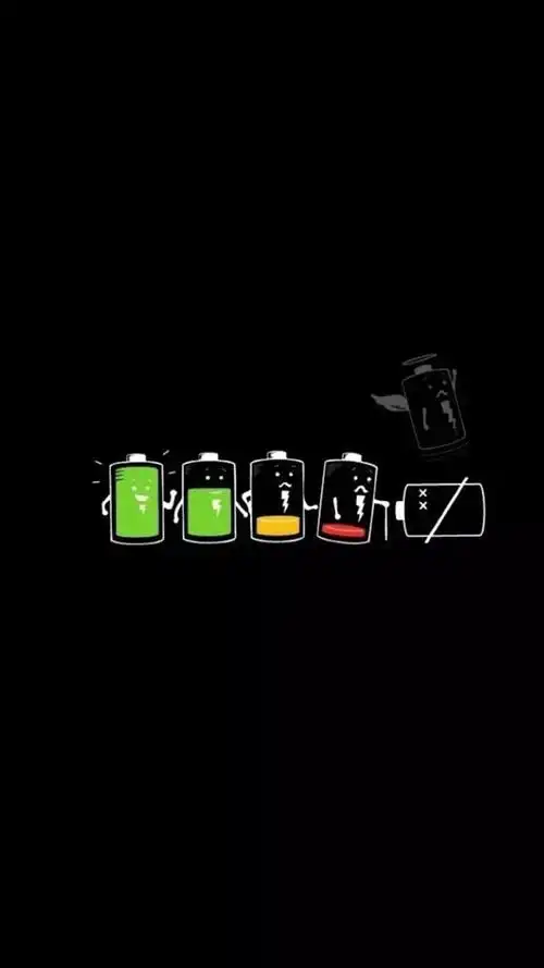 电池电量创意高清手机壁纸