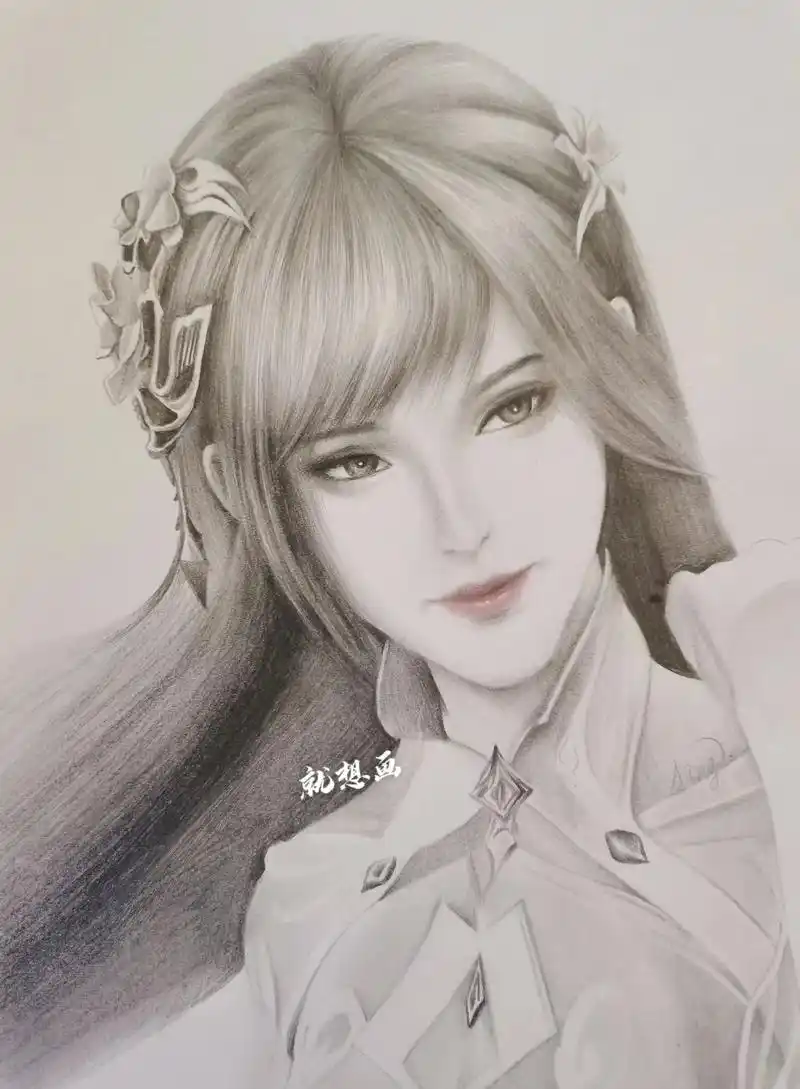 武魂殿三大美女#手绘 #画画 #胡列娜 #比比东 #千仞雪 - 抖音