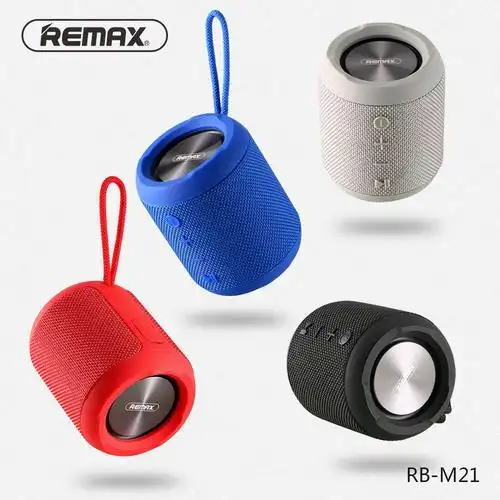 remax m21蓝牙音箱超重低音炮无线音响便携式户外迷你小音响 ipx5级